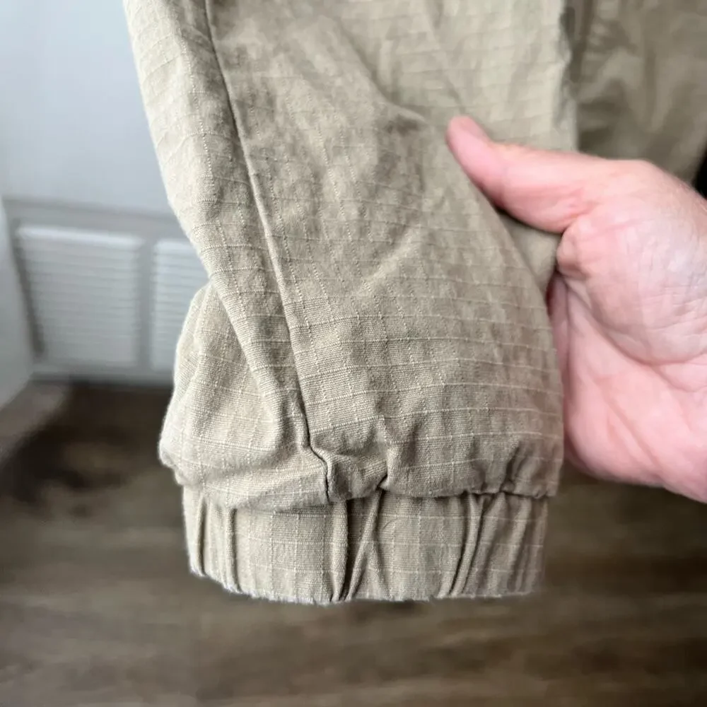 Old Navy Khaki Jogger Built-In Flex Pants Sz Large / 10-12 Boys